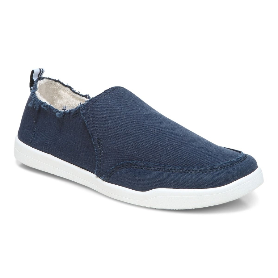 MALIBU SLIP ON CANVAS - NAVY Photo