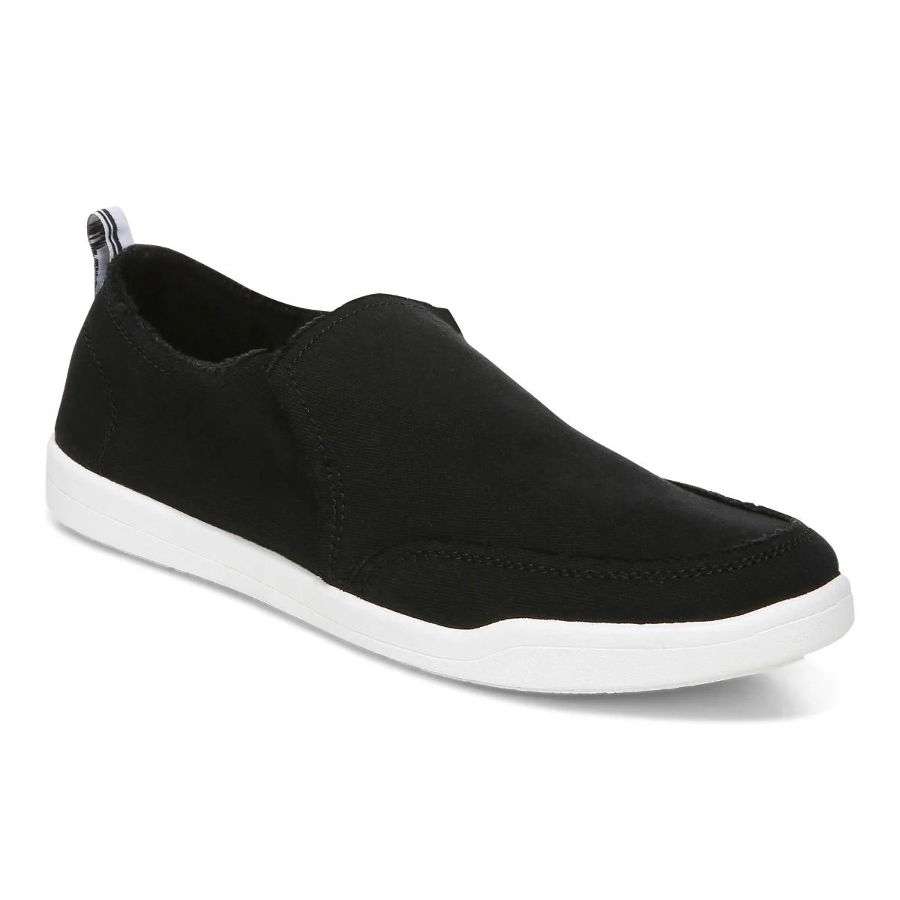 MALIBU SLIP ON CANVAS - BLACK Photo