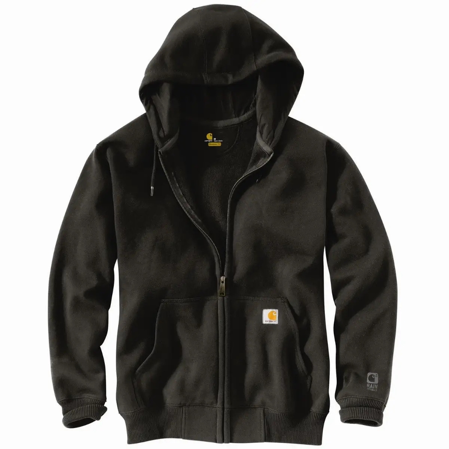 RAIN DEFENDER LF HW FZ HOODY - BLACK Photo