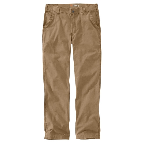 RUGGED FLEX RIGBY DUNGAREE - DARK KHAKI Photo