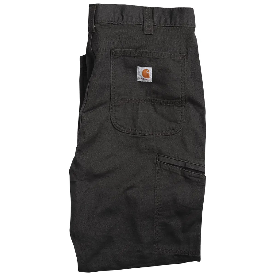 RUGGED FLEX RIGBY DUNGAREES - PEAT Photo