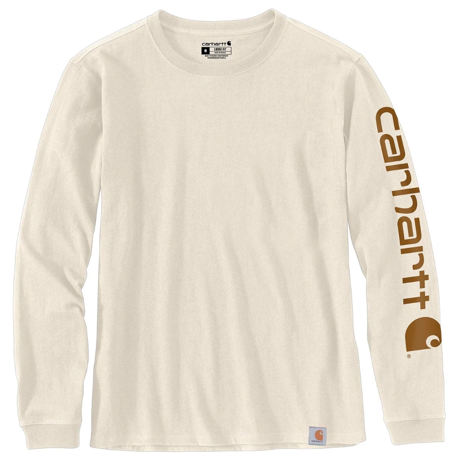 LF HEAVYWEIGHT L/S LOGO SLEEVE - MALT Photo