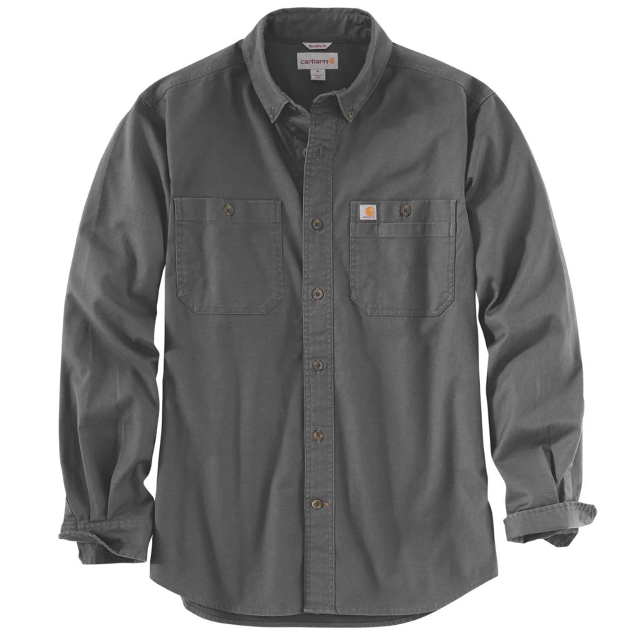 RUGGED FLEX RIGBY L/S - GRAVEL Photo