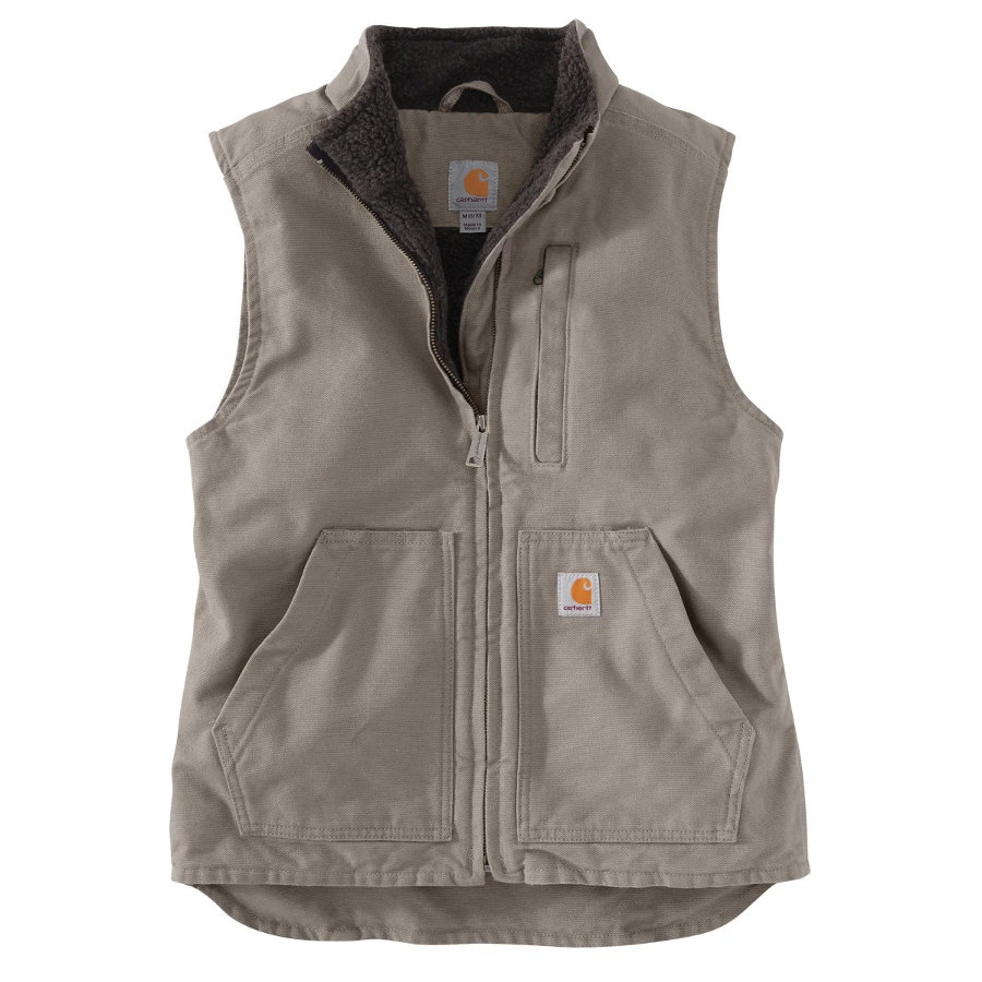 RF SHERPA LINED VEST - TAUPE GY Photo