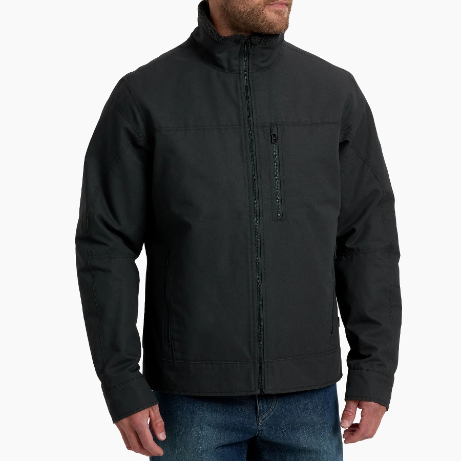 BURR LINED JACKET - ONYX Photo