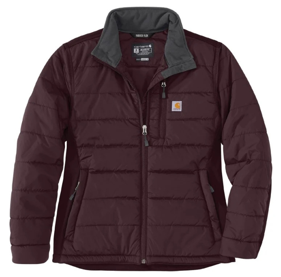 RF LW INSULATED PUFFER JACKET - BLACKBERRY Photo