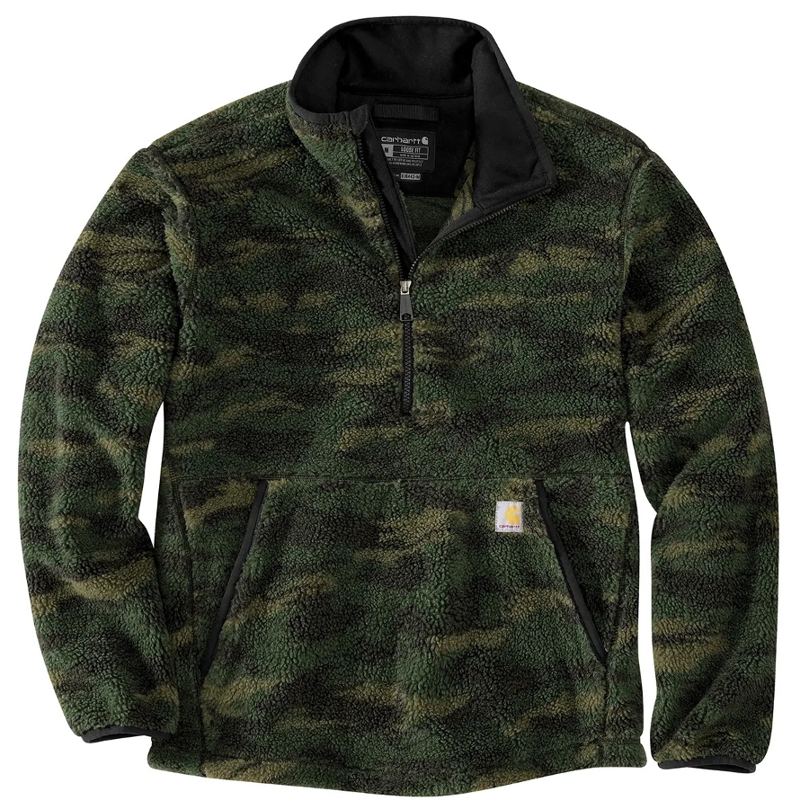 LOOSE FIT FLEECE PULLOVER - MT CAMO Photo