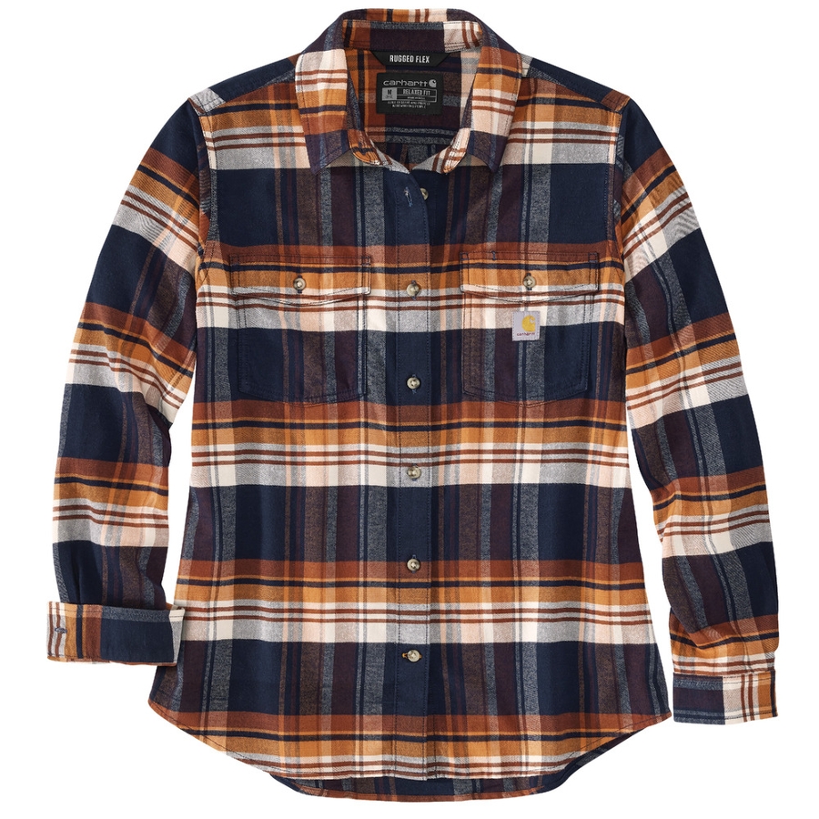 TENCEL RF L/S FLANNEL - NAVY Photo