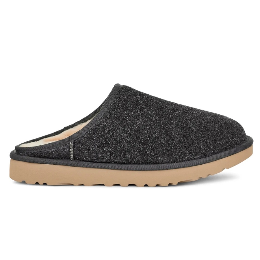 CLASSIC SLIP-ON SHAGGY SUEDE - GREY Photo