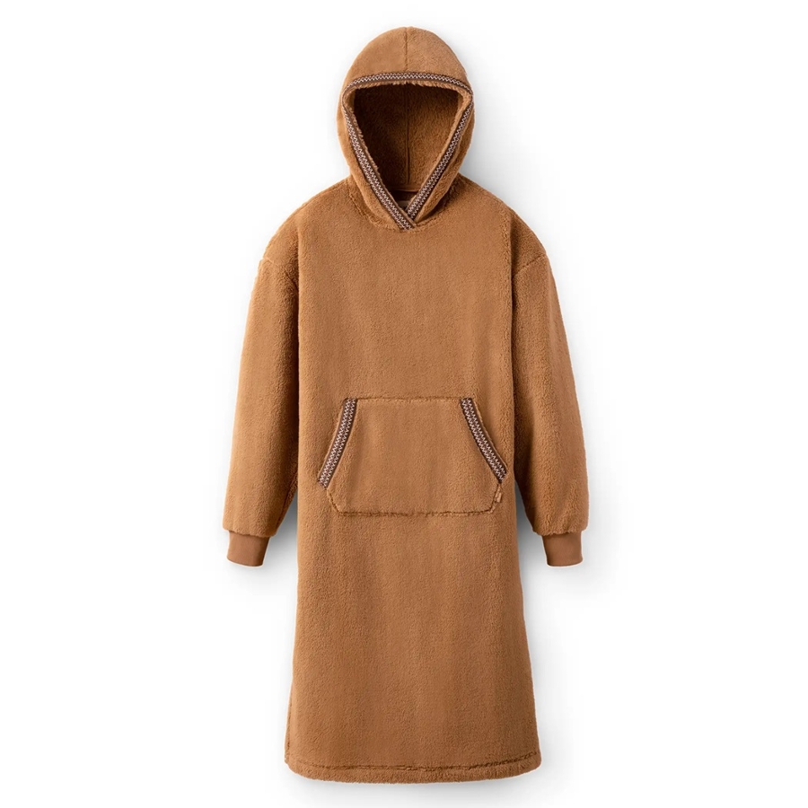 UGGFLUFF OVERSIZED HOODIE - CHESTNUT Photo