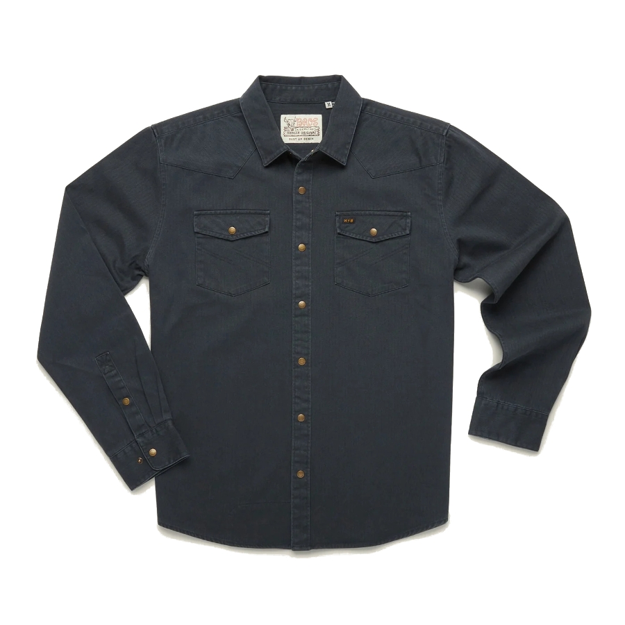 SAWHORSE WORK SHIRT - CROW BLK Photo