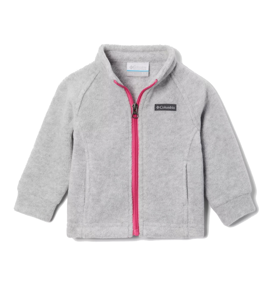 INF BENTON SPRINGS FLEECE JKT - GREY/PINK Photo