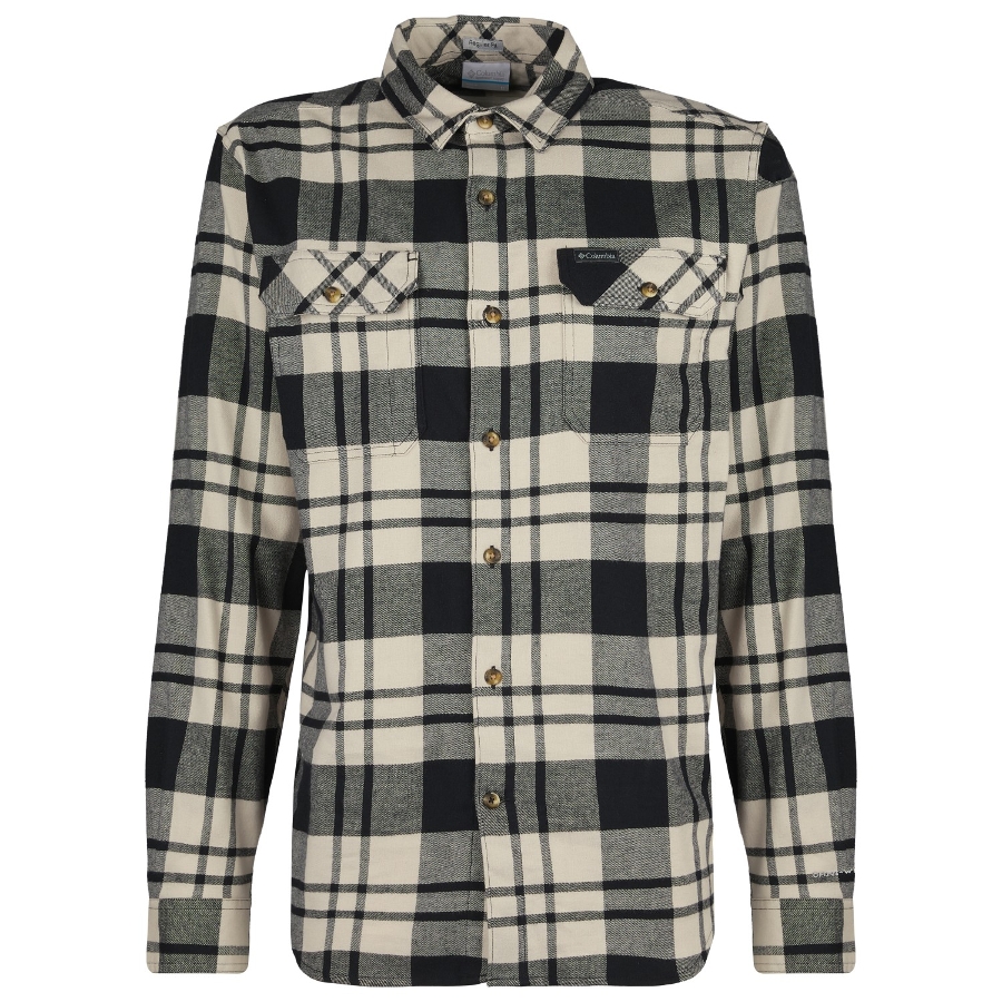 FLARE GUN FLANNEL LS - CHALK Photo