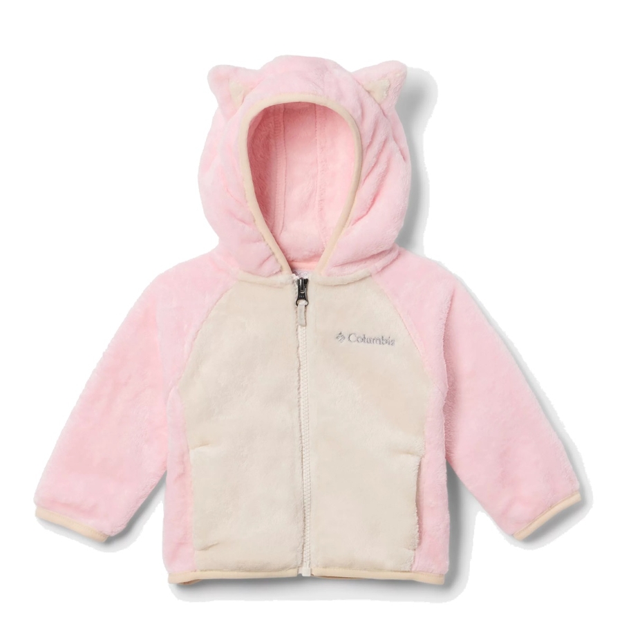 INFANT FOXY BABY SHERPA JACKET - SATIN PINK Photo