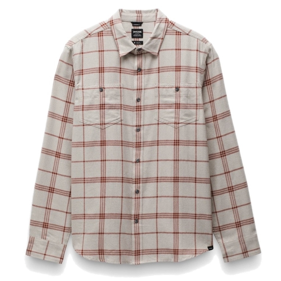 DOLBERG FLANNEL SHIRT - CHALK Photo