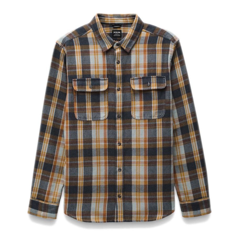 WESTBROOK FLANNEL SHIRT - LUNAR Photo