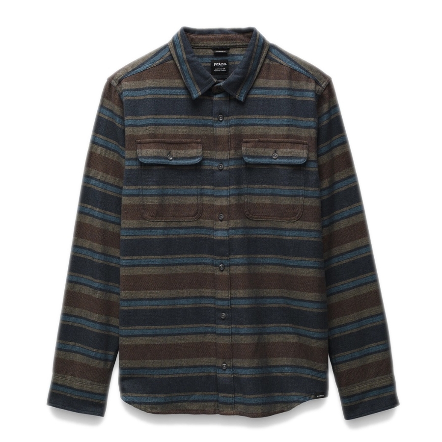 WESTBROOK FLANNEL SHIRT - STORMY Photo