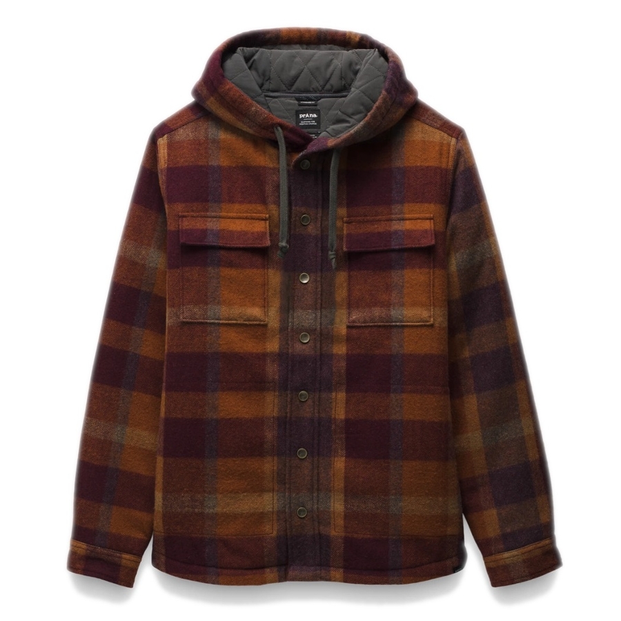 ASGARD HOODED FLANNEL - CRIMSON Photo