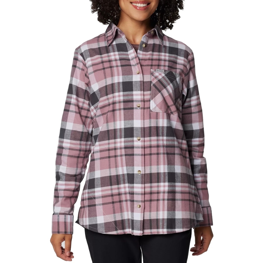 CALICO BASIN FLANNEL L/S - SNOWDRIFT Photo