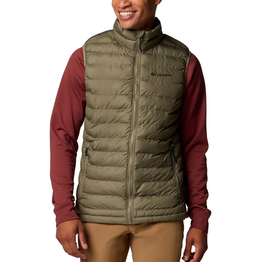 POWDER LITE II VEST - STONE/BLK Photo