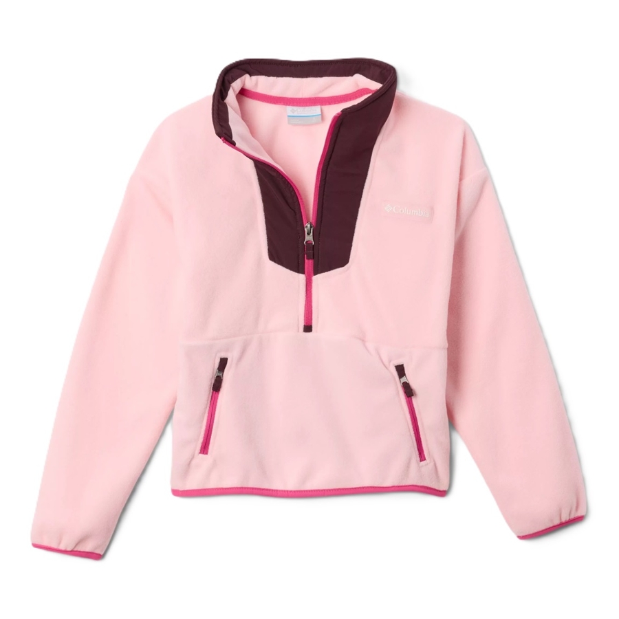 SEQUOIA GROVE 1/2 ZIP FLEECE - SATIN PINK Photo