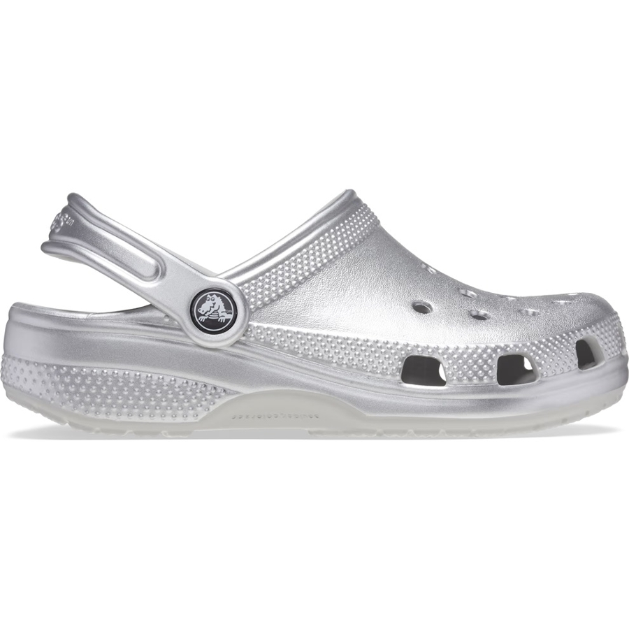 CLASSIC METALLIC CLOG - SILVER Photo