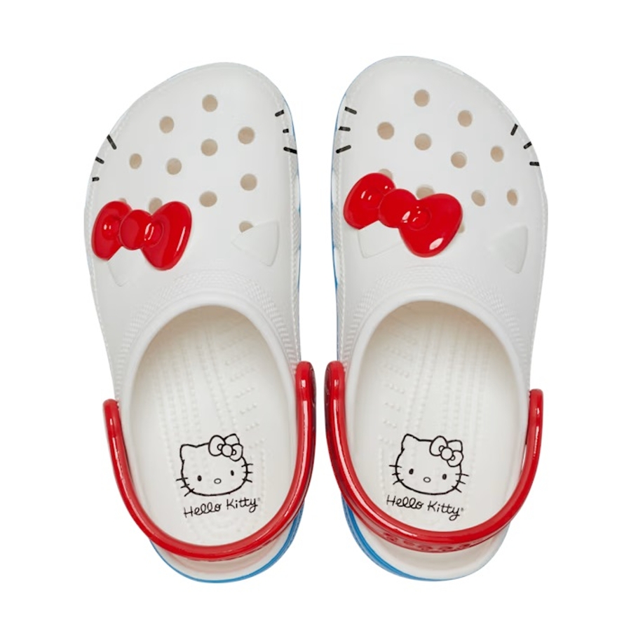 HELLO KITTY CLASSIC CLOG - WHITE Photo