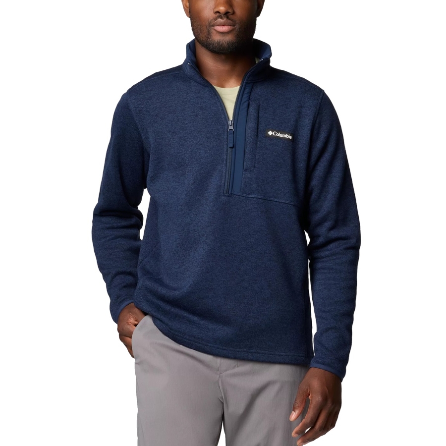 SWEATER WEATHER 1/2 ZIP P/O - NAVY Photo