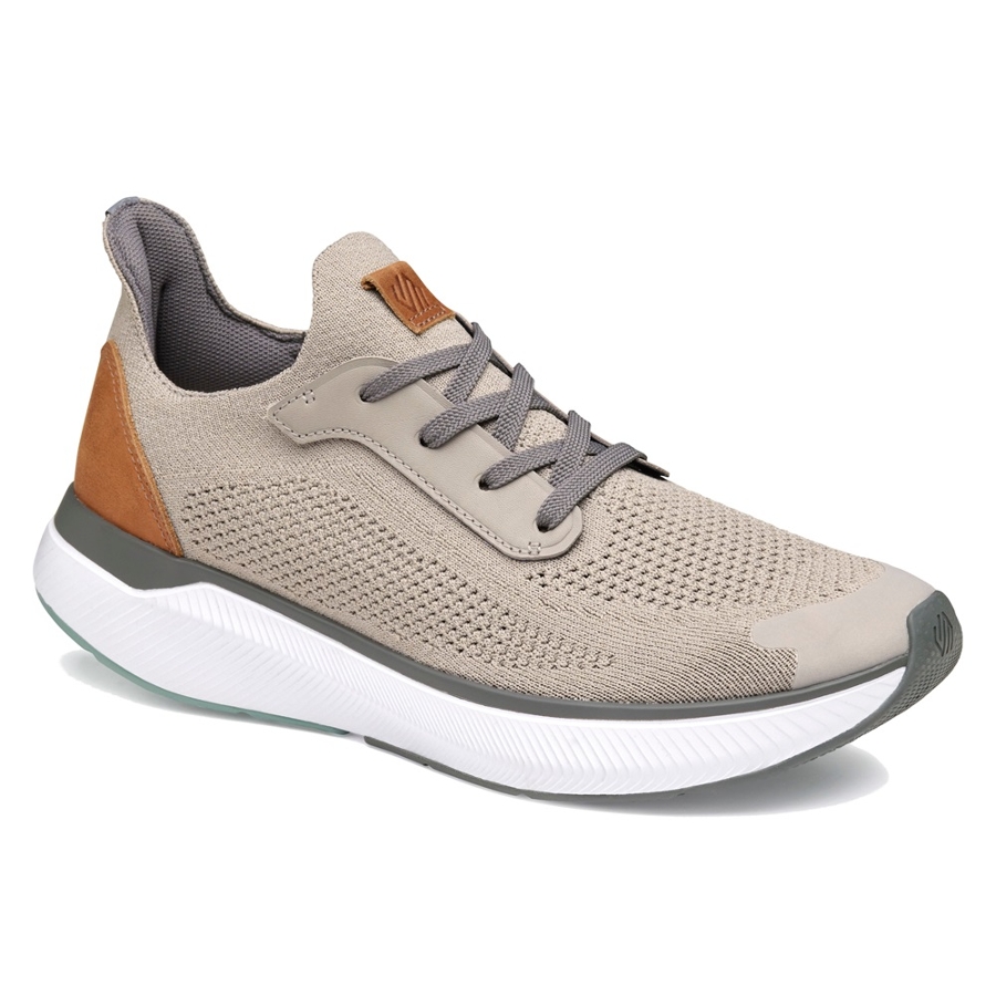 MILES KNIT LACE-UP - TAUPE Photo