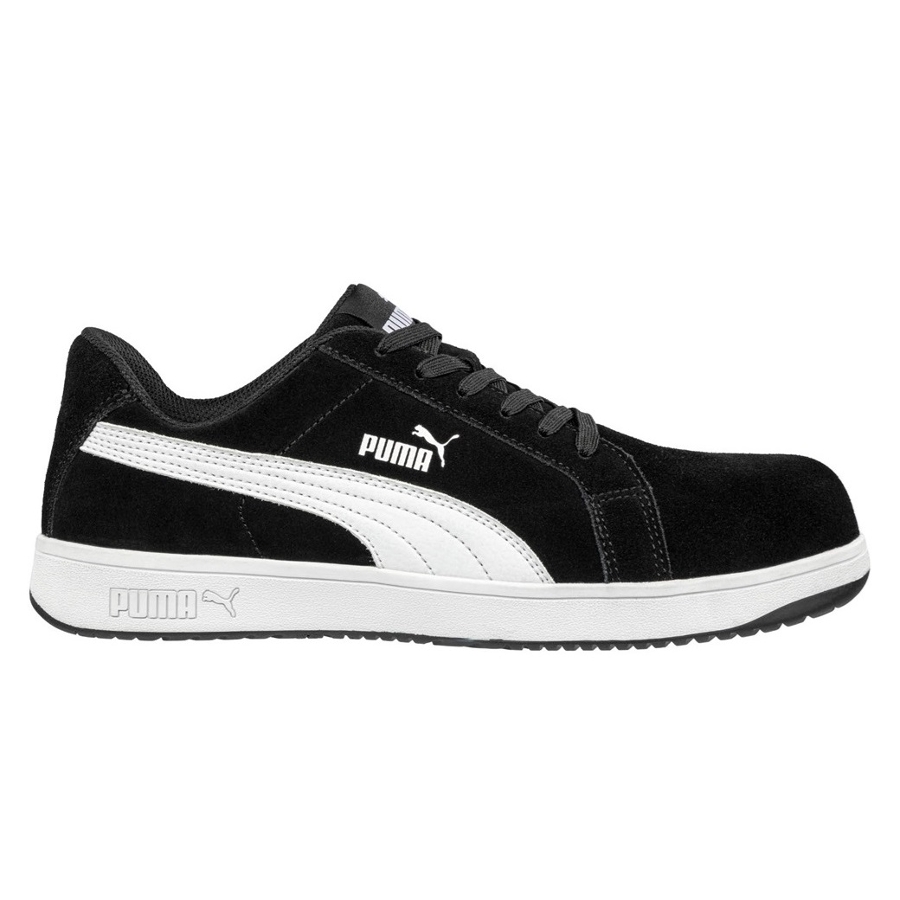 ICONIC SUEDE LOW COMP - BLACK Photo