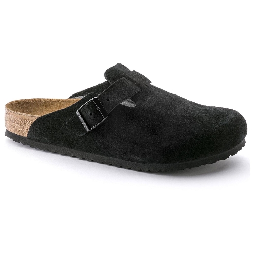 BOSTON SOFT FOOTBED SUEDE - BLACK Photo