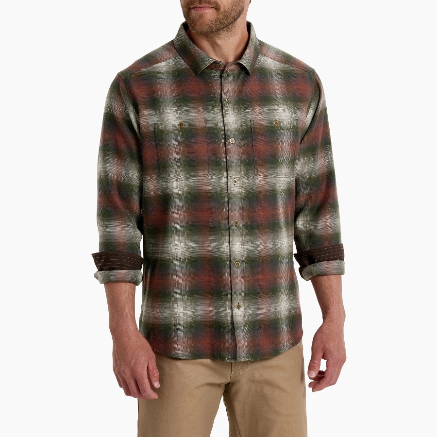 THE LAW FLANNEL - OLIVE Photo