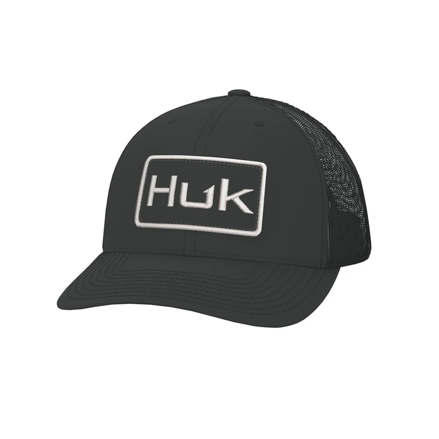 HUK LOGO TRUCKER - BLACK Photo