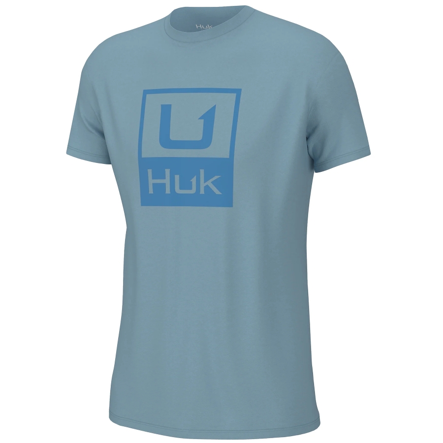  HUK Unisex Short Sleeve Performance Tee, Kids Fishing