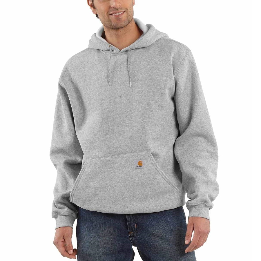 LOOSE FIT MIDWEIGHT HOODIE - CARBON Photo