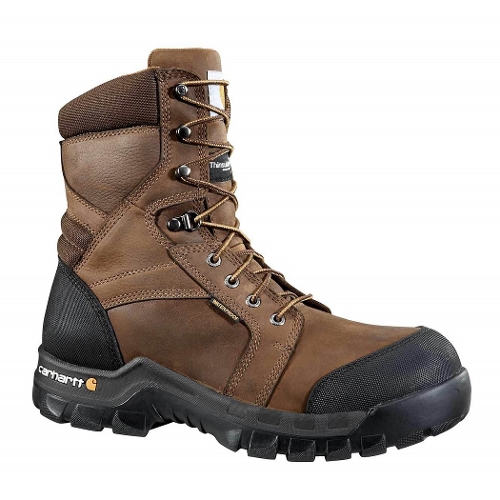 RUGGED FLEX 8IN INS COMP TOE - BROWN Photo